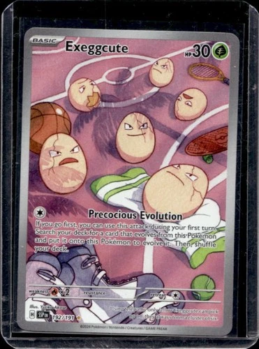 2024 Pokemon Surging Sparks Exeggcute #192/191