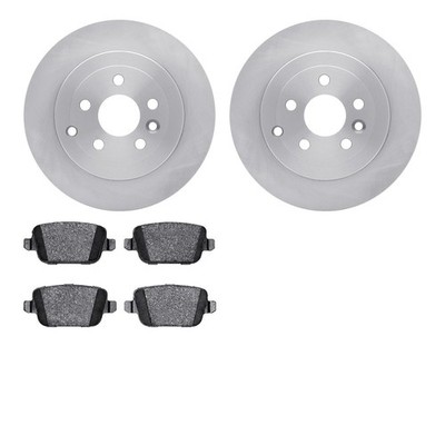 Dynamite Friction Disc Brake Kit for 2008-2012 Land Rover LR2 6502-11113