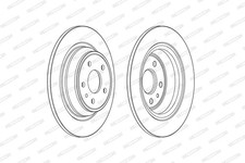 2 dischi freno nuovi per Ford: Fusion V Berlina, Mondeo V Berlina, Mondeo V Turnier