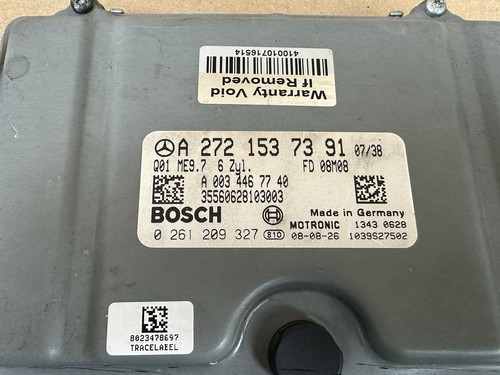 08-12 Mercedes Benz W204 C300 Engine Control Module Unit ECU ECM A2721537391 - Picture 4 of 7