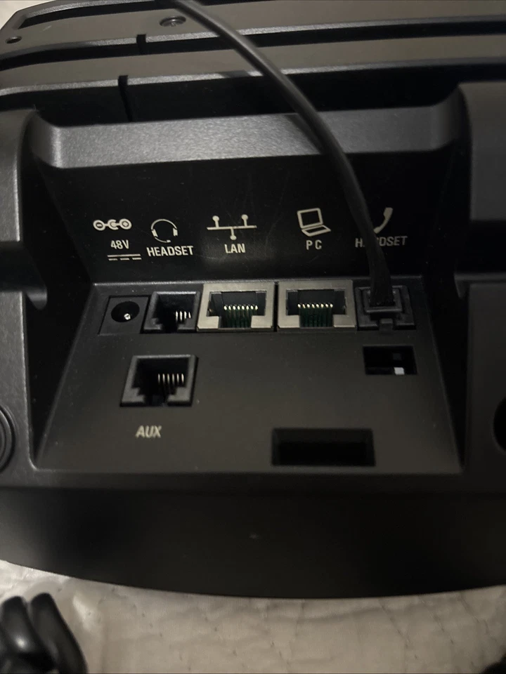 POLYCOM VVX 600 PANTALLA TÁCTIL HD VOZ NEGOCIOS MEDIOS OFICINA TELÉFONO ^^ Foto 4 de 4