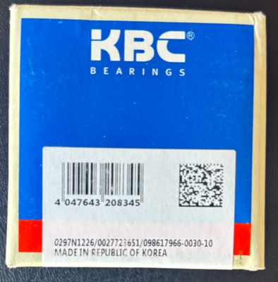 KBC 6205-B-2DRS-L038 C3 Bearing