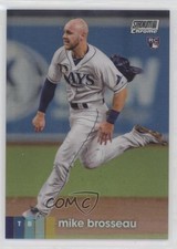2020 Topps Stadium Club Chrome Refractor Michael Brosseau Mike Brosseau #80 4z8