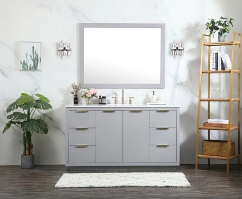 Elegant Lighting 2200W8 Serena 2 Light 12" Tall Bathroom Sconce - Gold - Picture 3 of 4