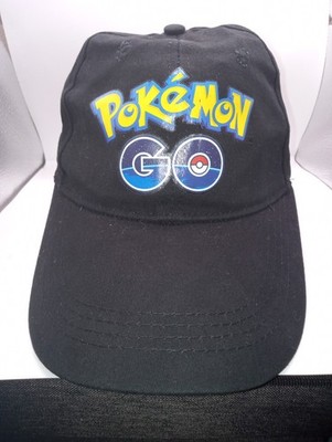 Vintage POKEMON GO SnapBack Hat One Size Adjustable Black Cap