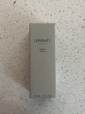 Plated Skin Science Daily Serum 1.0 oz NIB Sealed Full Size