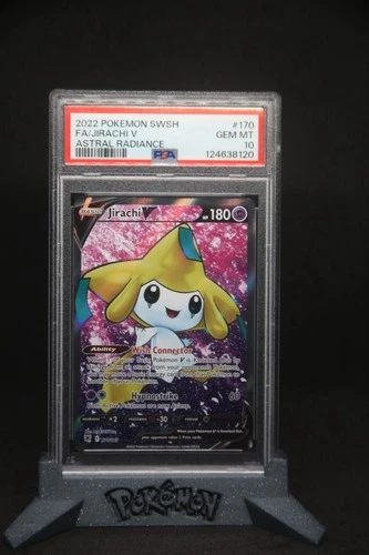 Pokemon Jirachi v Full Art 170/189 Psa10