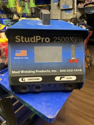 StudPro 2500XiP Stud Welder Cuphead Pin Welder- Welder Only