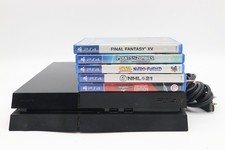 Sony PlayStation 4 500GB Gaming Console Black w/ 6 Games