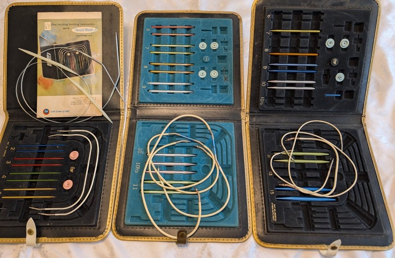 Boye Needlemaster Knitting Kits Lot Of 3