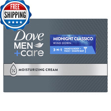 DOVE MEN CARE Hand Body Face Shave Bar Midnight Classico 10-Count Hydratin