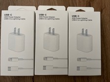 3-Pack Super Fast Charger Type C For iPhone 14 13 12 11 Pro Max Xs XR 8 7 6 Plus
