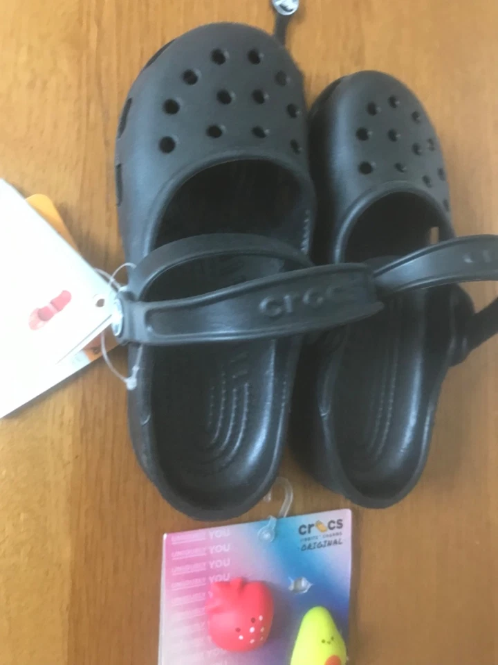 Crocs Mary Jane & 2 Jibbitz! w4 uk2 - Bild 2 von 4