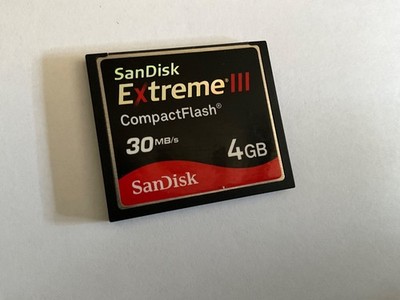 1pcs 4gb Sandisk Extreme III Compact flash memory CF I DSLR CF Nikon Canon camer
