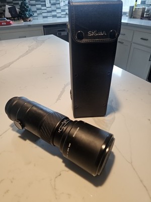Lens Sigma AF Telephoto 7.2/500 mm; APO 500 mm F7.2 for Canon EF
