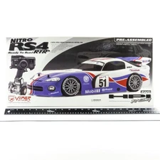 HPI Nitro RS4 Dodge Viper GTSR 1/10 Scale RTR Nitro RC Car 1999 25+ Y/O NEW RARE