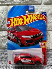 Hot Wheels Then And Now 310 2018 Honda Civic Type R 123250 Red