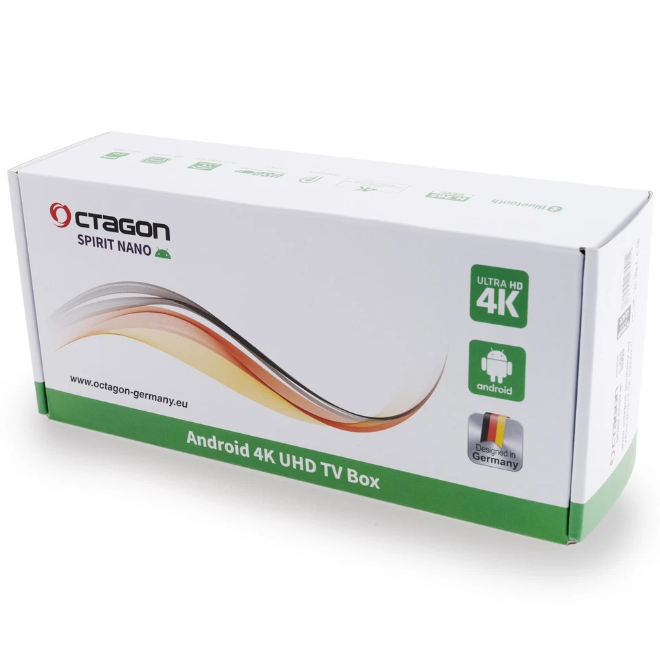 OCTAGON SPIRIT NANO 4K UHD HDR10+ ANDROID TV Stick OTT MEDIA STREAMING 5G WLAN - Bild 3 von 4