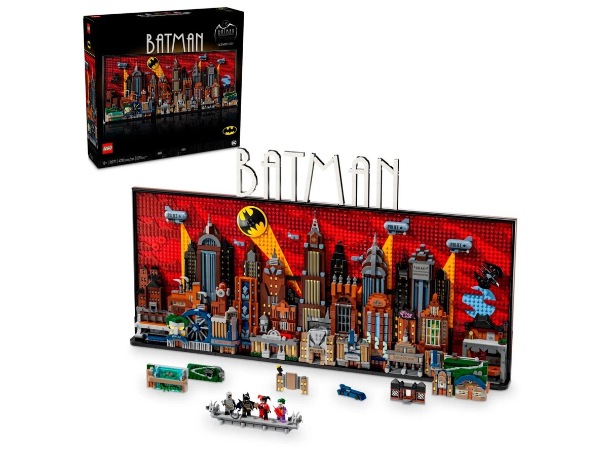 ちゃぶ台（１００年もの） LEGO Batman: The Animated Series Gotham City 76271 *Retired* New