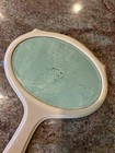 Ivory Celluloid Vintage Handheld Mirror — photo 4