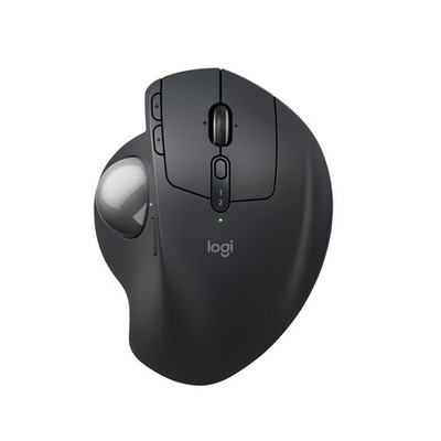LOGITECH MX Ergo S Moderner kabelloser Trackball Maus, Graphit