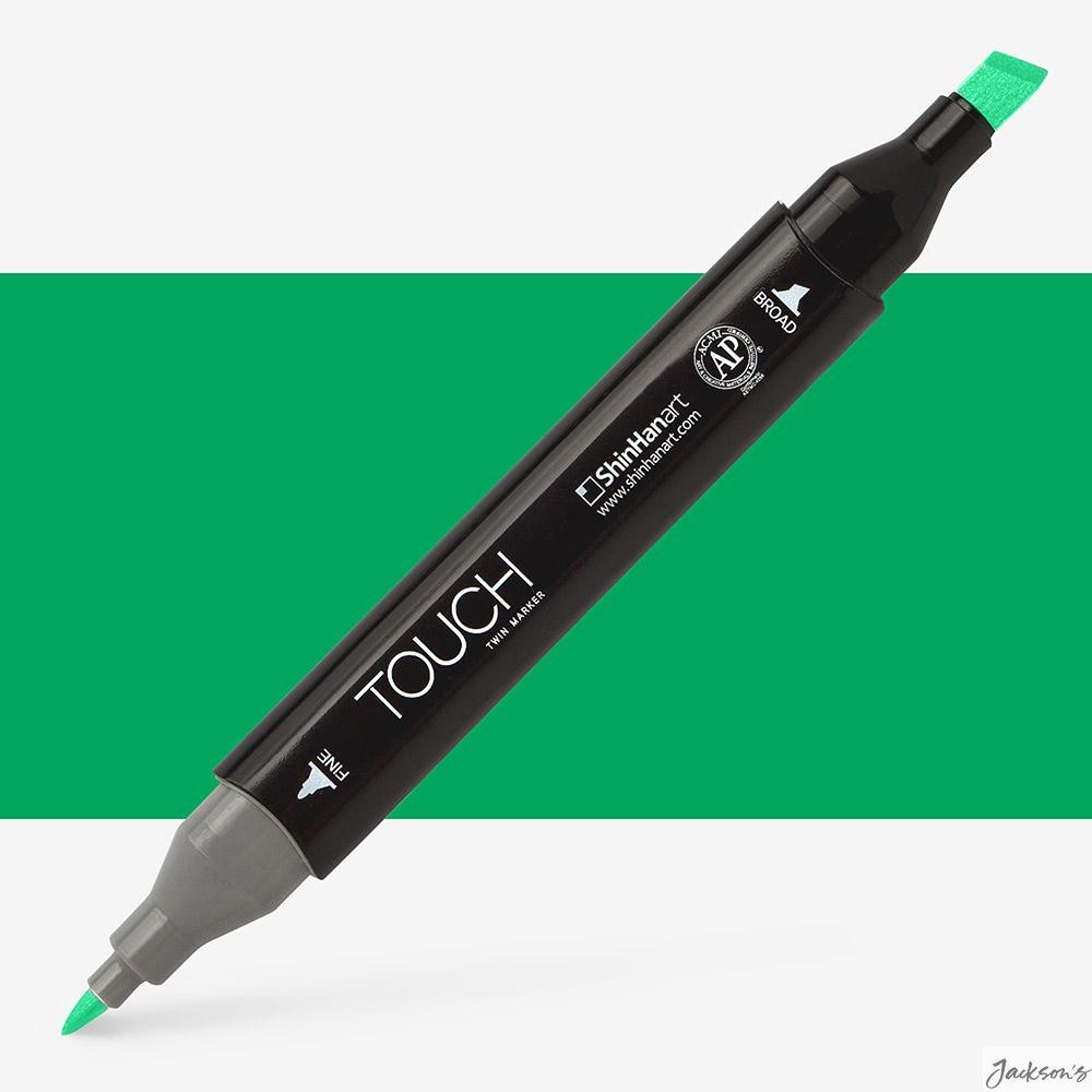 ShinHan Touch Twin Marker Pen Alcohol Based Green Deep G243 For Illustration