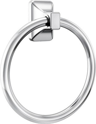 Moen P5860 Donnor Chrome Hand-Towel Ring, Wall Mount Bathroom Towel Holder