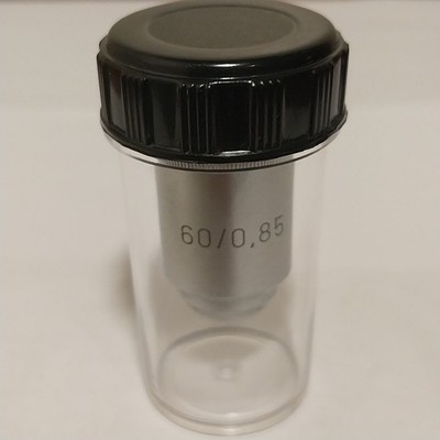 Hacker Microscope Objective Lens 60/0.85 With Plastic Objective Case