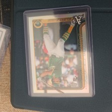 2025 Topps Chrome Upadate Nick Kurtz RC Refractor - Oakland Athletics