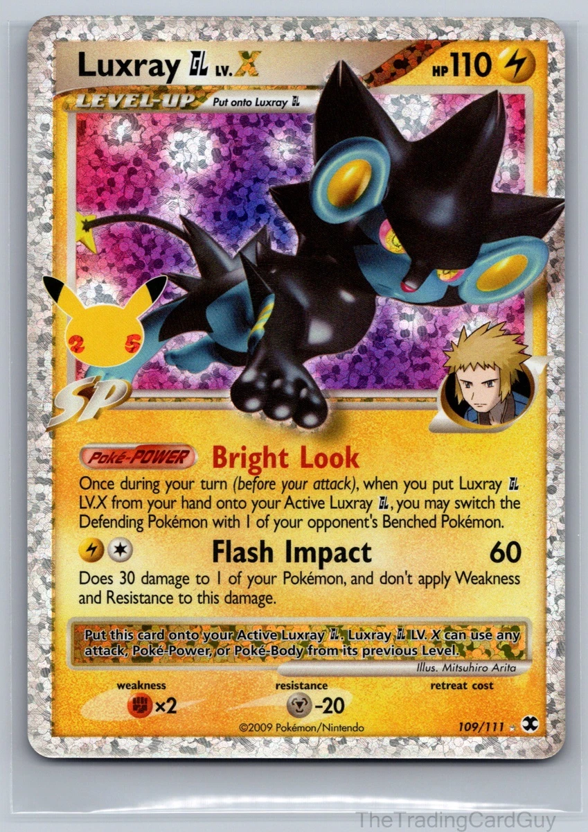 order.109〜111 Luxray Gl Lv.X 109/111 Celebrations: Classic Collection for sale