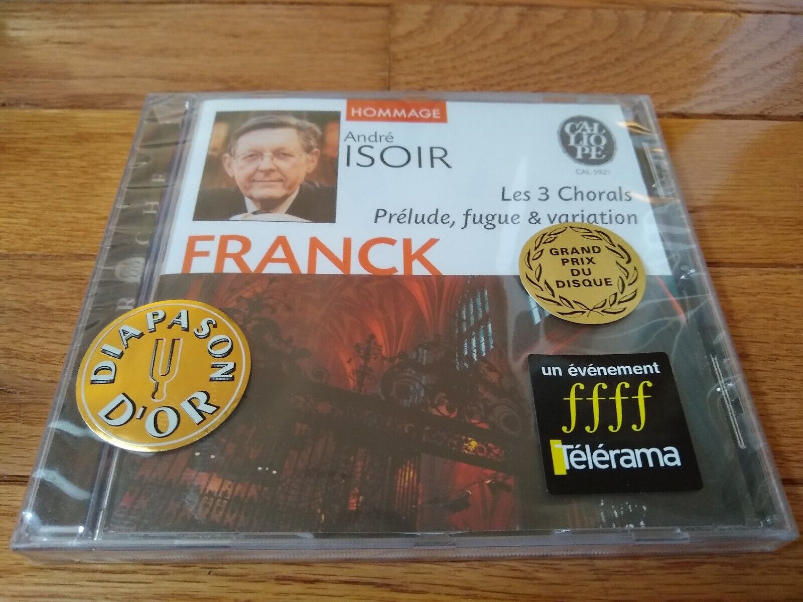 [new/sealed import (France) CD] Franck: Chorals 1-3, Prelude, Fugue & Var., etc.