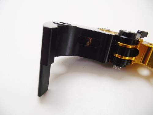 Kawasaki ZX636R/ZX6RR (2005-2006), CNC lever set long gold & black F35/K828 - Picture 7 of 7