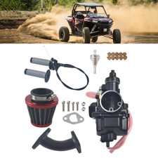 VM22 Red Carburetor Intake Air Filter For Honda GX200 GX160 CT200U Go Kart