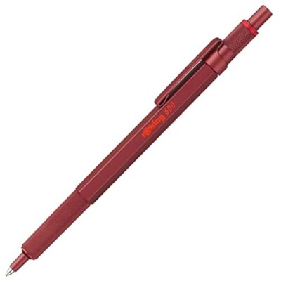 NEW Rotring 600 Series Ballpoint Pen in Madder Red  - 2114261 Japan