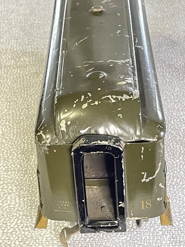 Pre-war Lionel Train Standard Gauge Parlor Car 18 Olive Green NY Central Lines - Picture 4 of 13