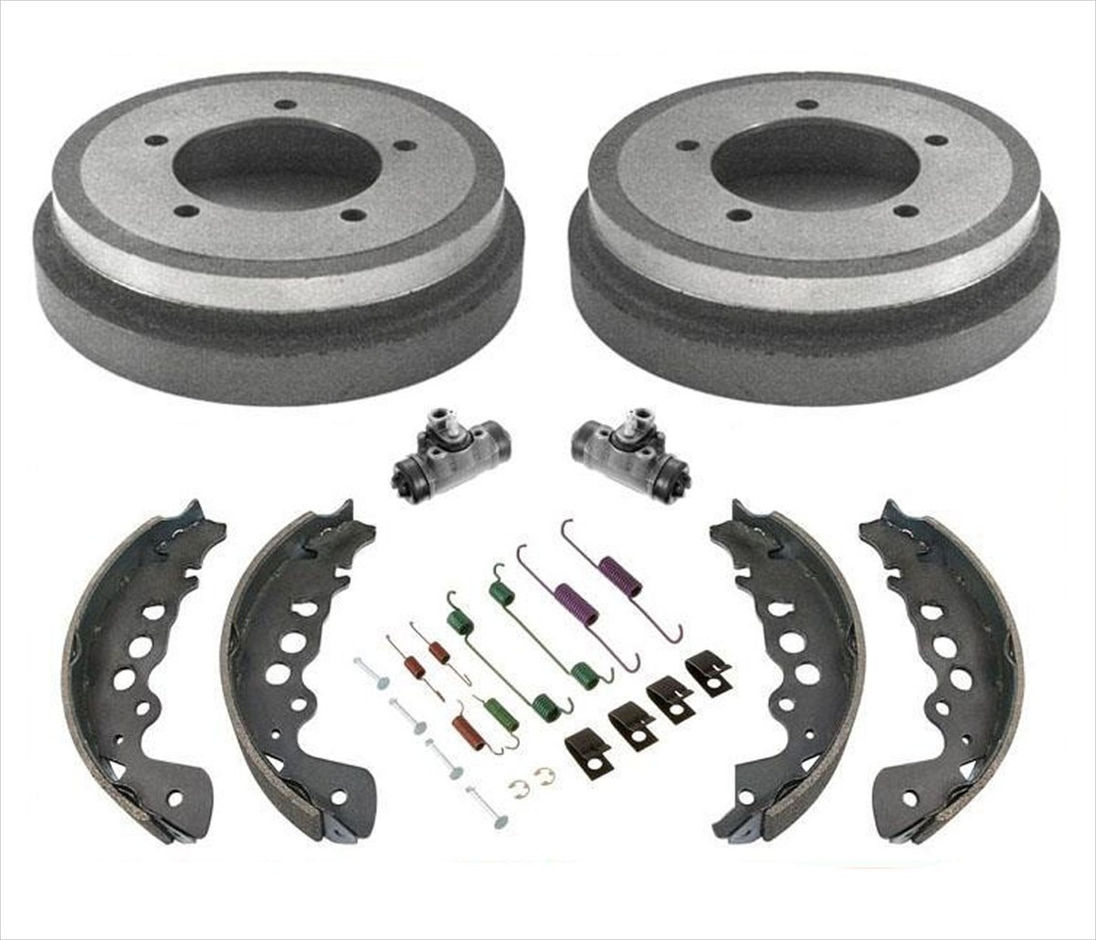 Complete Rear Drum Brake Kit For Ford Taurus & Mercury Sable 2001-2007 – Includes Drums, Shoes, Springs, Wheel Cylinders
