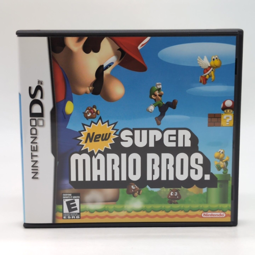 New Super Mario Bros. (Nintendo DS, 2006) Tested CIB Game Manual Inserts - Bild 1 von 4
