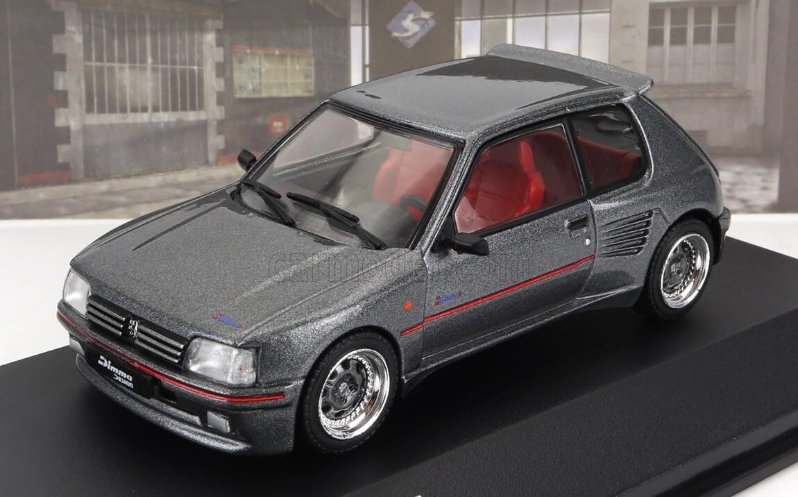 Soride Peugeot Minicar 1/43 205 GTI DIMMA BODY KIT 1988 (Gray) [parallel import]