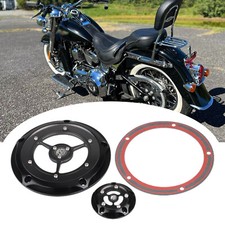 Motorcycle RSD Clarity Derby Timer Timing Cover For Harley Dyna Electra Glide