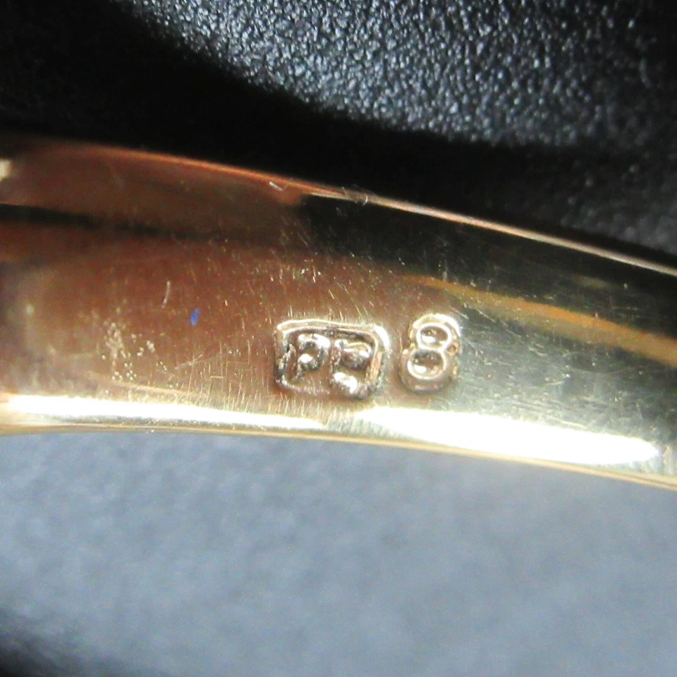 Original PIERRE LANG Design Ring vergoldet Wien Austria Gold-Plated Vienna RG57 - Bild 4 von 4