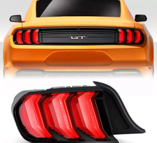 2018 2023 FORD MUSTANG LEFT DRIVER SIDE TAIL LIGHT WITH LED W/O BLACK ACCENT LH