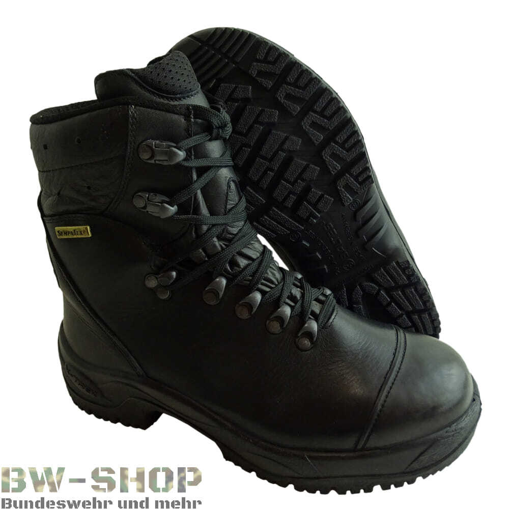 Bundeswehr Sicherheitsschuhe Stiefel MEINDL WI 12 Schwarz Berg