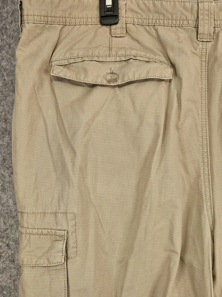 Pantalones cargo Cabela's para hombre 42X30 caqui utilitarios senderismo al aire libre Gorp holgados grunge Foto 4 de 4