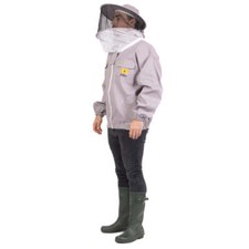 BEE KEEPER JACKET BEEKEEPING JACKET BEE JACKET - CLASSIC BEEKEEPER - ROUND HAT