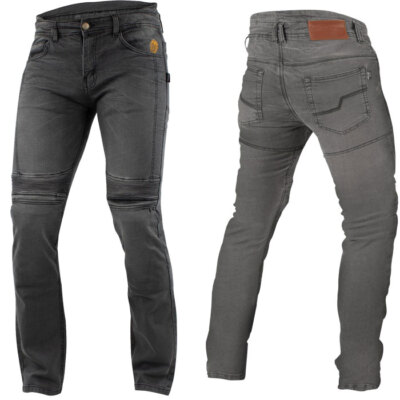 TRILOBITE Motorradjeans MICAS URBAN HERREN grau CE AA Protektoren Gr. 40/32