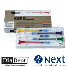 Dental DiaFlex DiaDent Multiple Use Irrigation Syringe 5 pcs made in Korea
