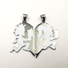Para Hatchetman Naszyjnik Wisiorek Charm Stal nierdzewna Juggalo / Juggalette 30''