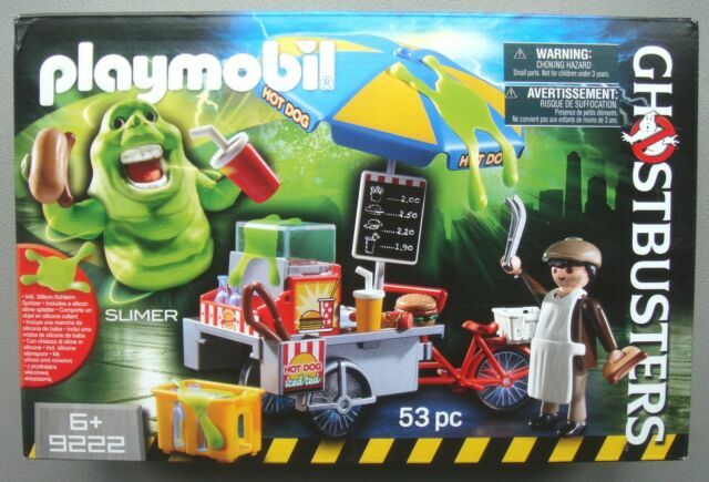 playmobil ghostbusters slimer with hot dog stand