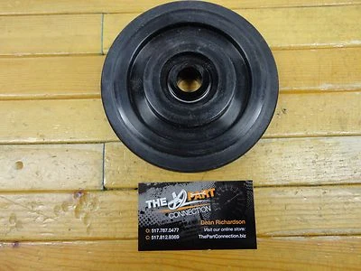 POLARIS BLACK PPD 135MM 5.38" X .750 IDLER WHEEL OEM #1543015, 1541485, 1543018