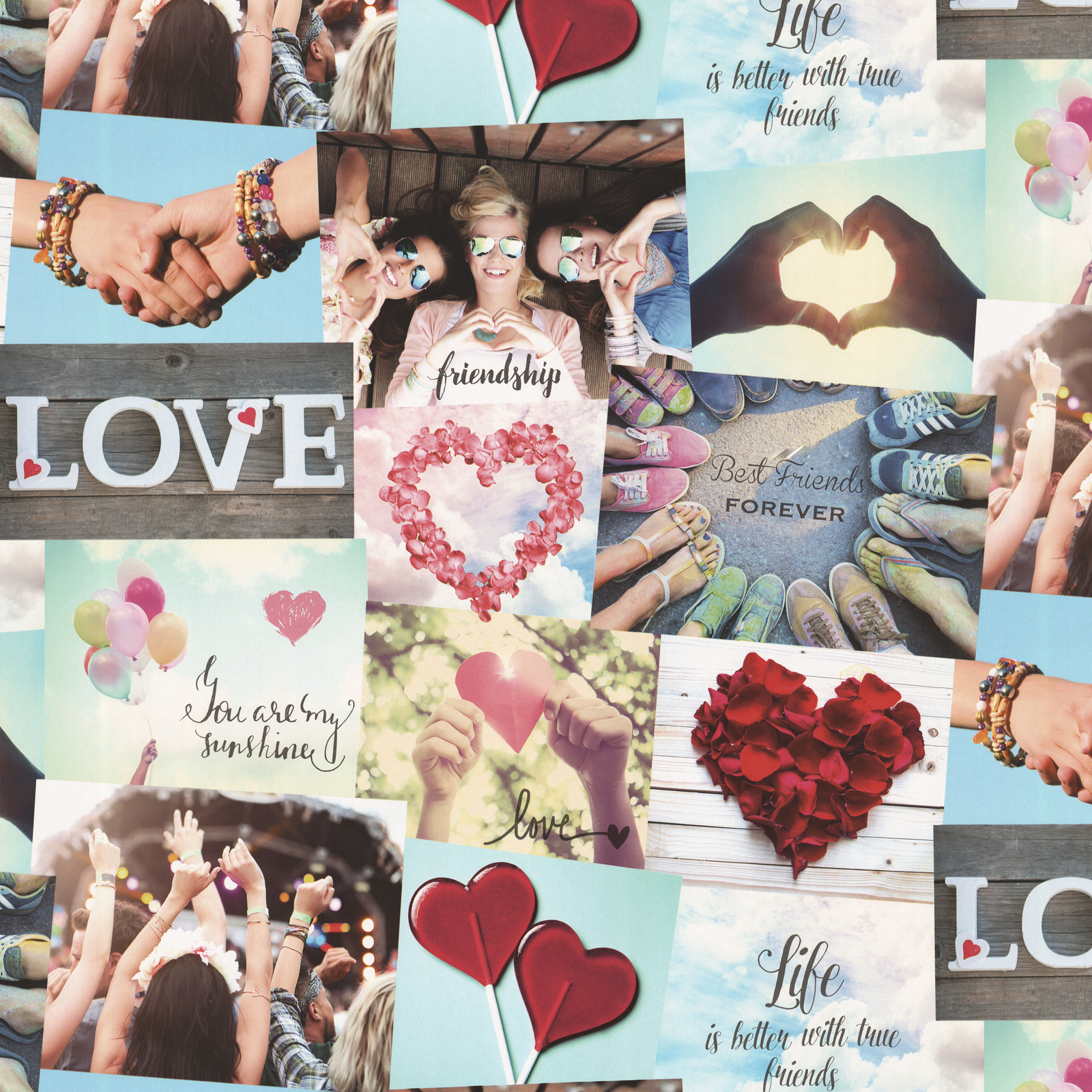 Love Collage Backgrounds